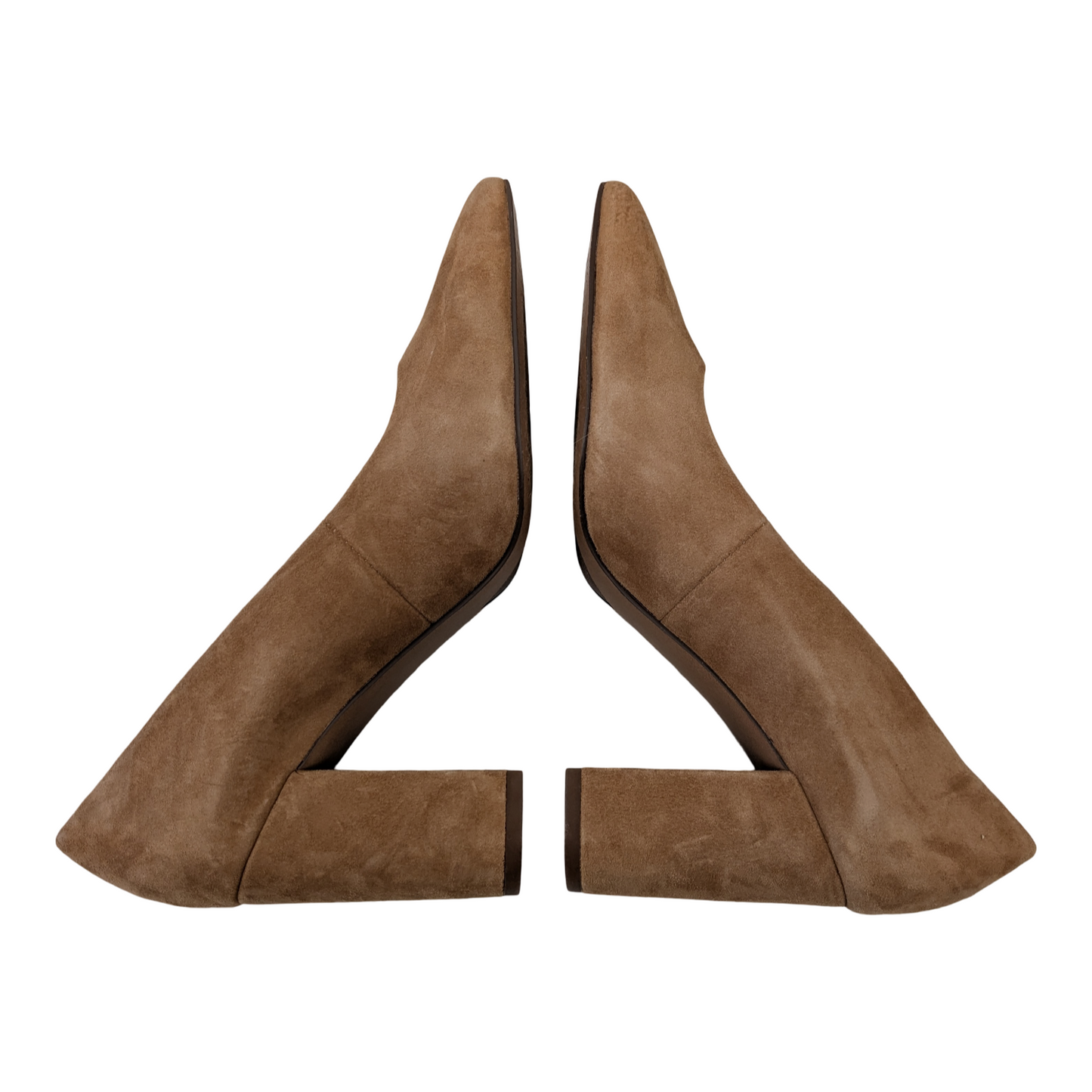 Shoes Heels Block By Franco Sarto In Brown, Size:8