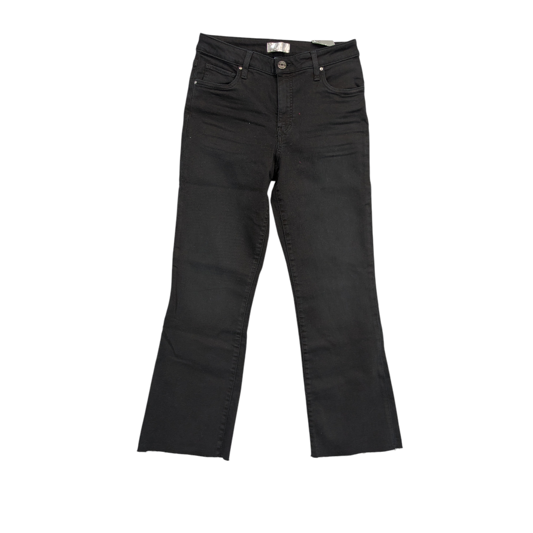 Jeans Flared By Kut In Black Denim, Size:4