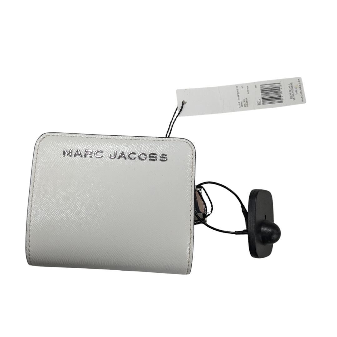 Wallet Designer By Marc Jacobs In White, Size:Medium