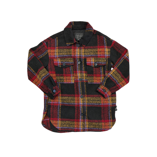 Coat Other By Sanctuary In Plaid Pattern, Size:Xs