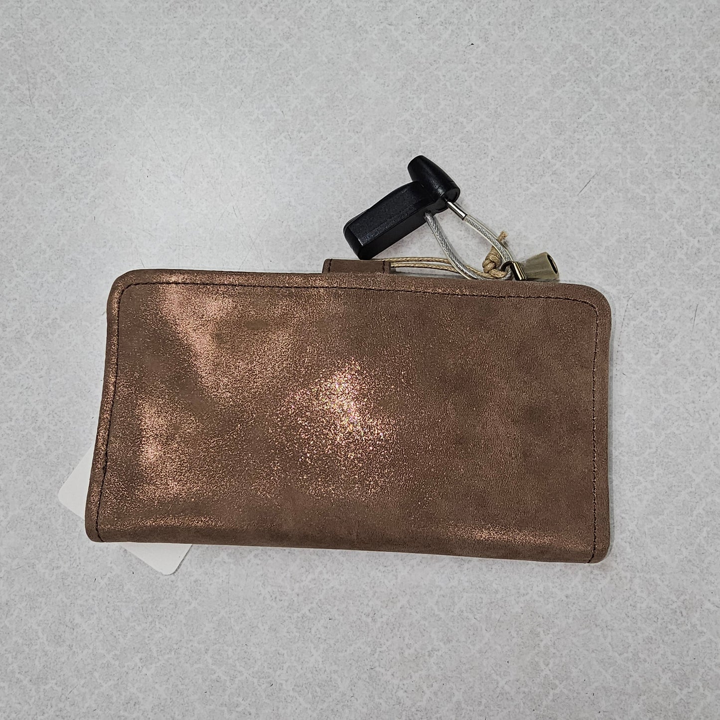 Wallet By Hobo Intl In Bronze, Size:Medium