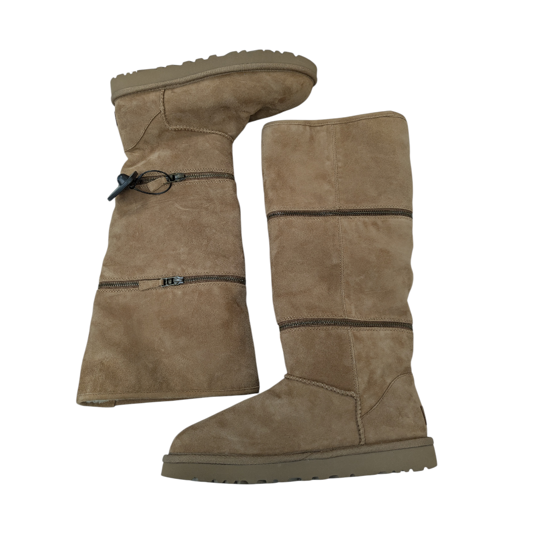 Boots Designer By Ugg In Brown, Size:8