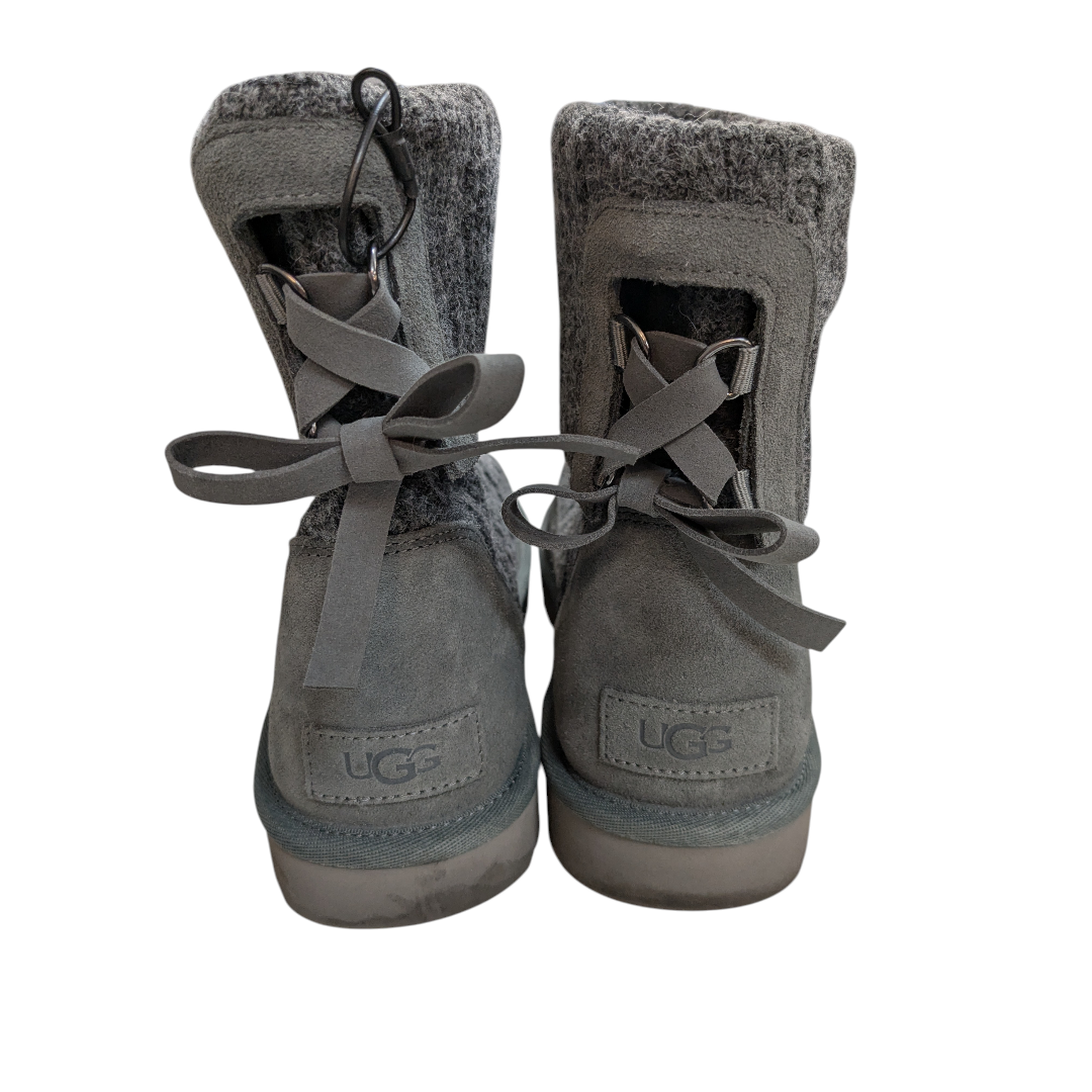 Boots Designer By Ugg In Grey, Size:9