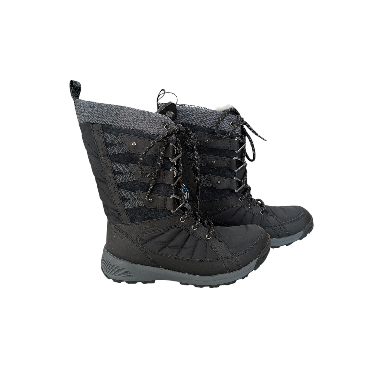 Boots Snow By Columbia In Black, Size:8.5