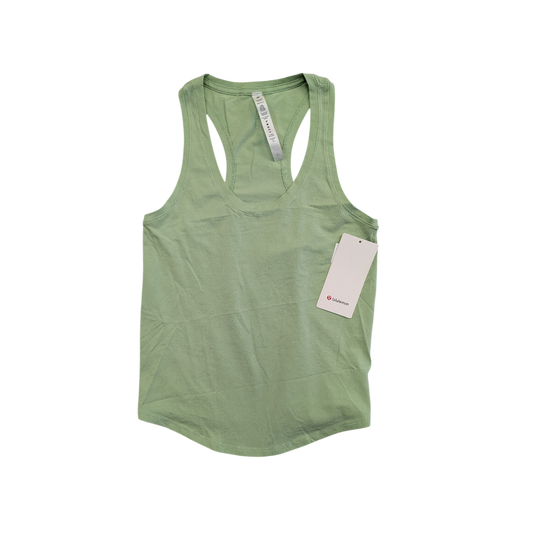 Athletic Tank Top By Lululemon In Green, Size:4