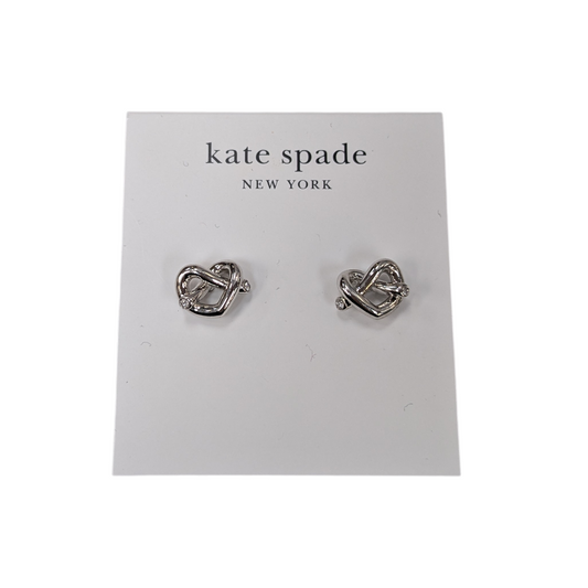 Earrings Designer By Kate Spade In Silver