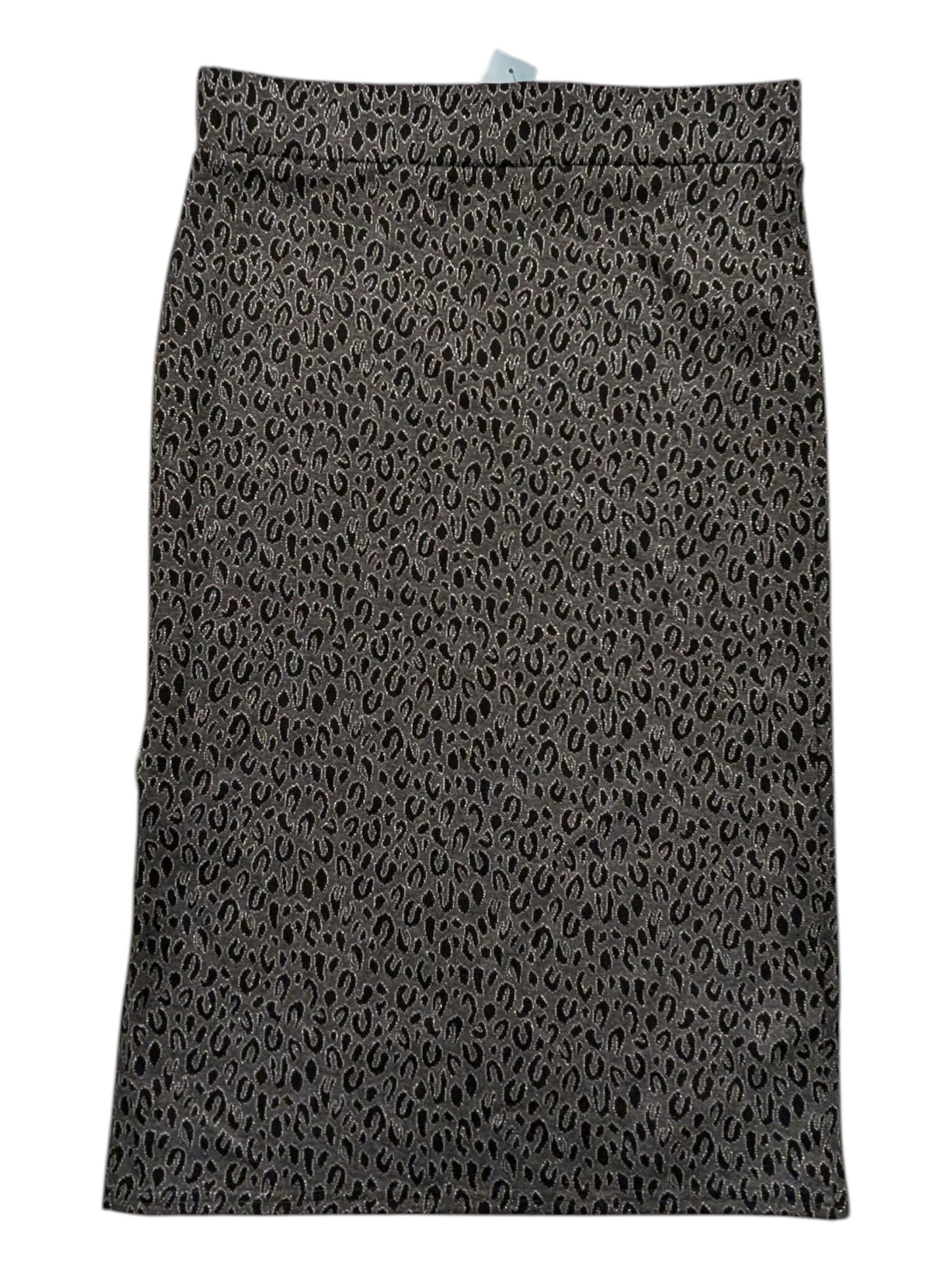 Skirt Midi By Loft In Black & Grey, Size:Mp