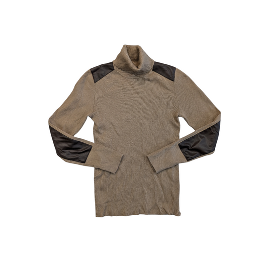 Sweater By Ralph Lauren In Brown, Size:M