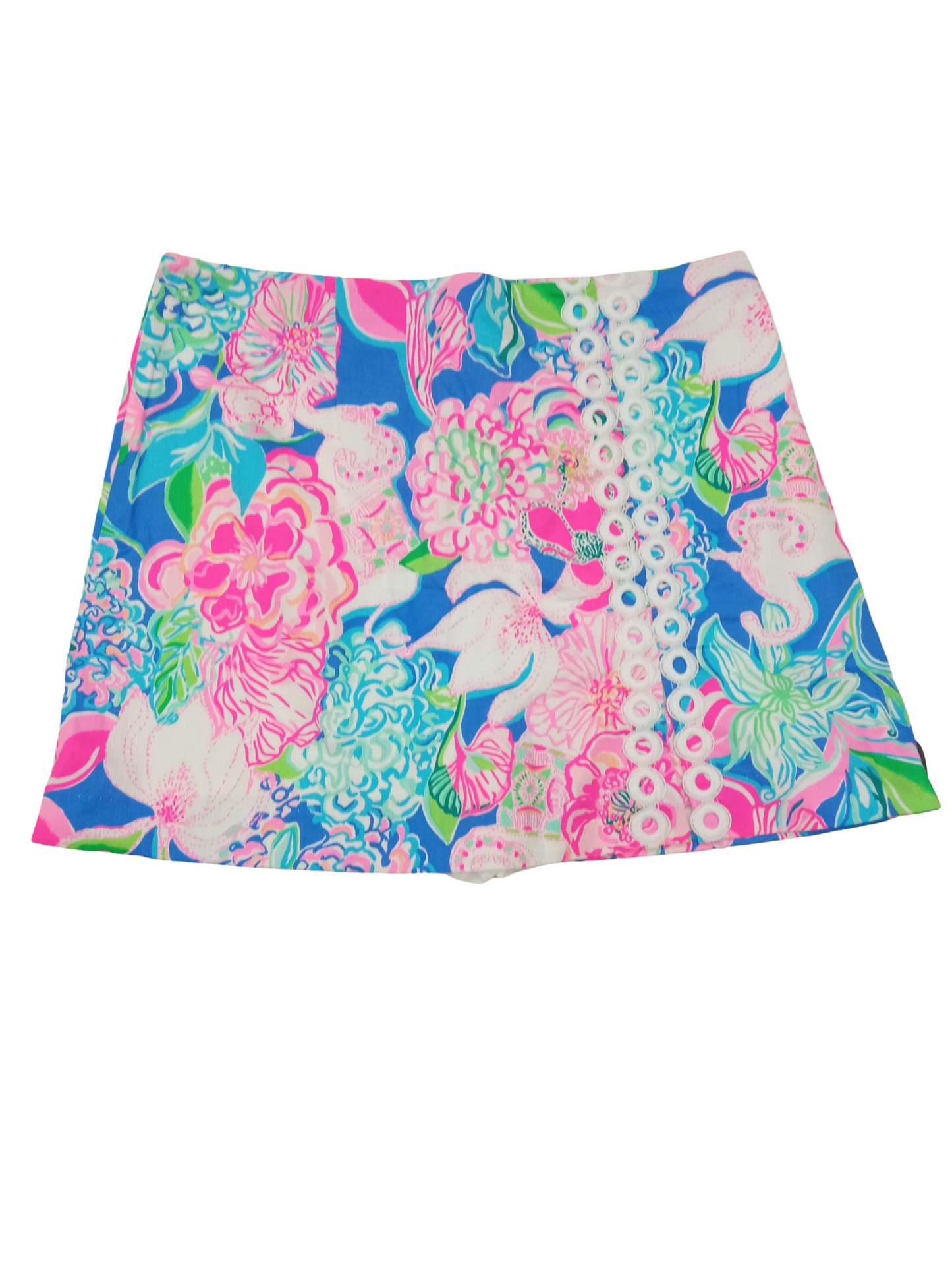 Skort Designer By Lilly Pulitzer In Multi, Size:14