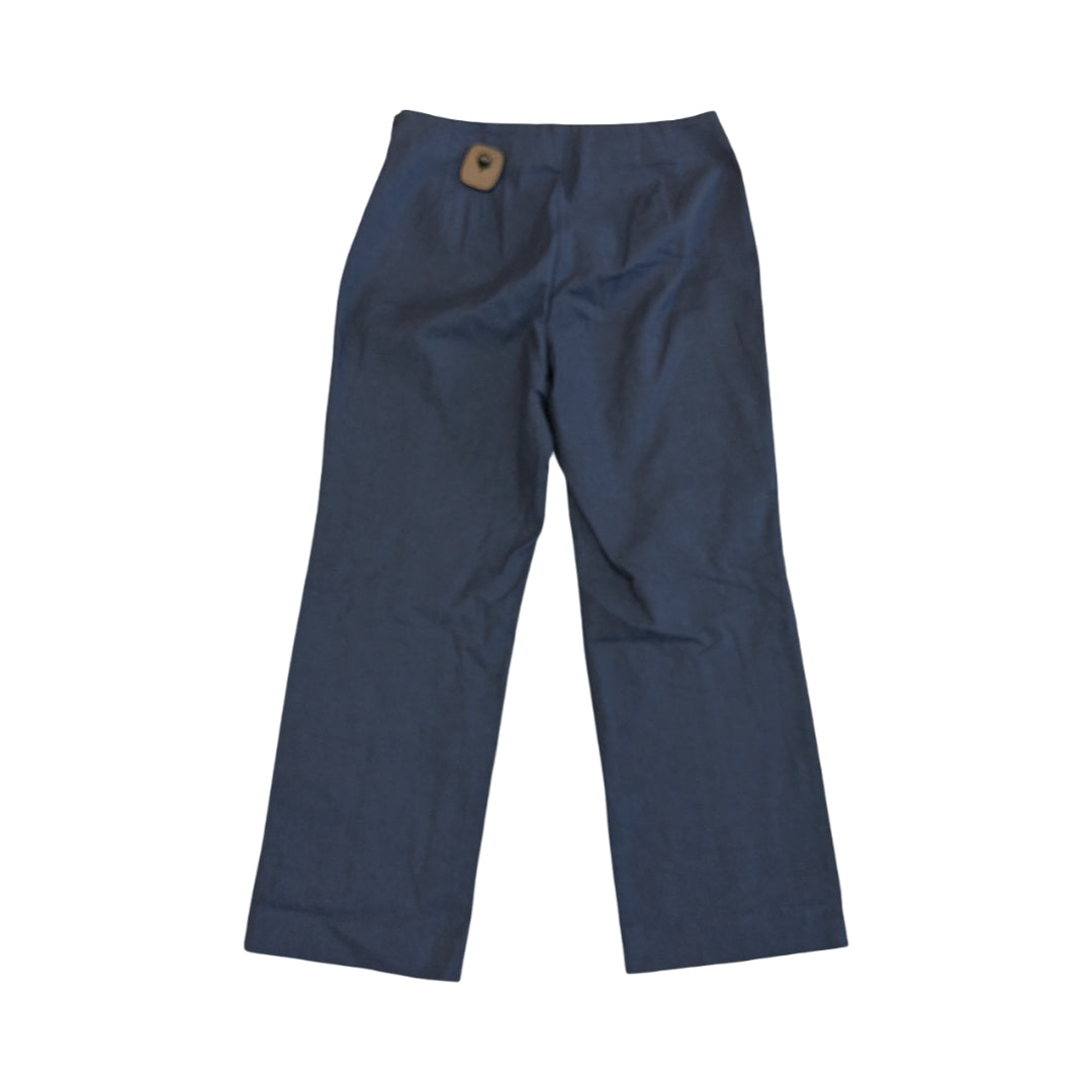 Pants Cropped By Ann Taylor In Blue, Size:6P