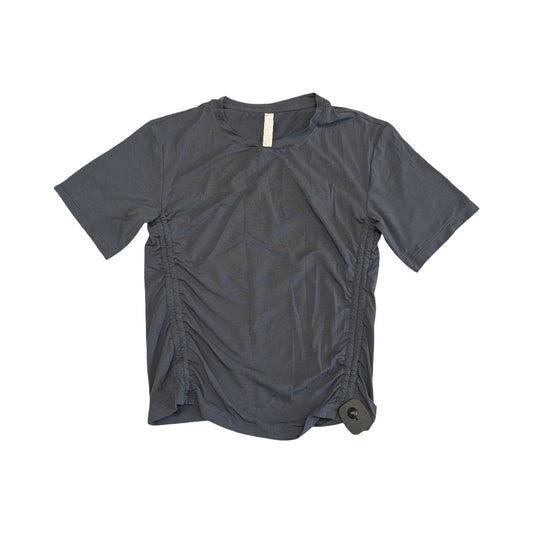 Athletic Top Ss By Zella In Blue, Size:Xs