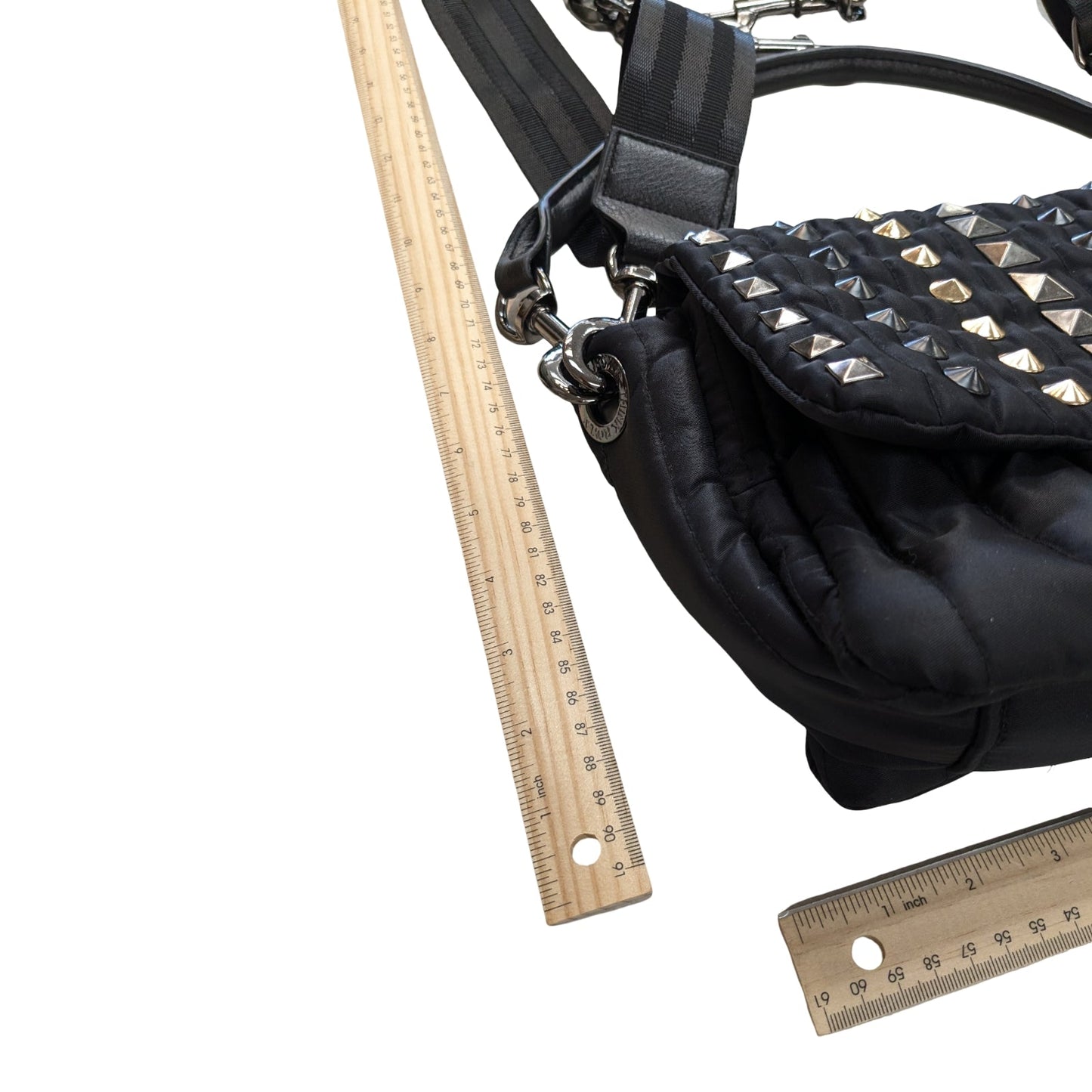 Handbag By Think Royln In Black, Size:Medium