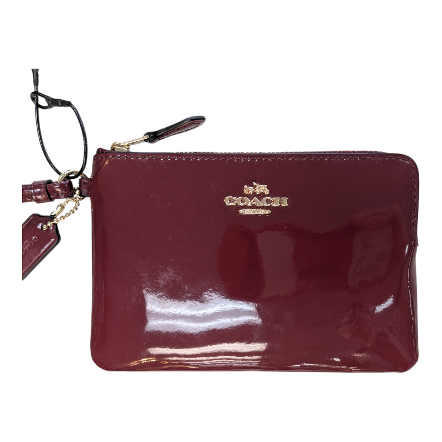 Wristlet Designer By Coach In Red, Size:Small