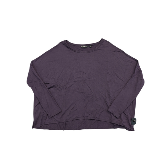 Athletic Top Ls Crewneck By Athleta In Purple, Size:L