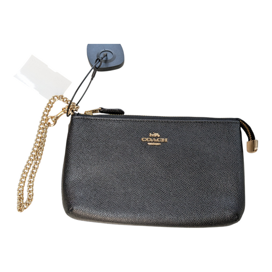 Wristlet Designer By Coach In Black, Size:Large
