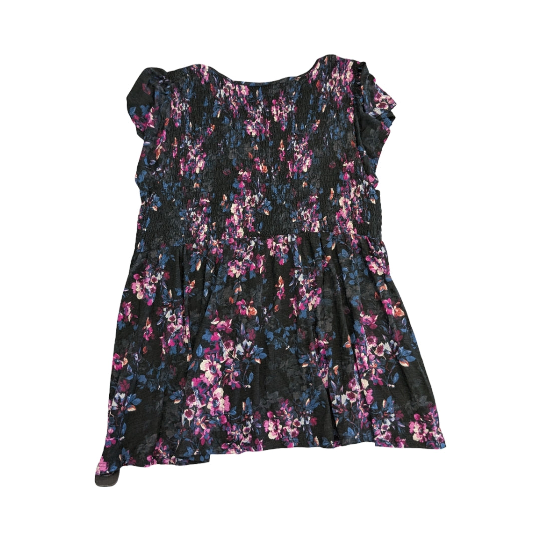 Tunic Ss By Torrid In Floral Print, Size:3X