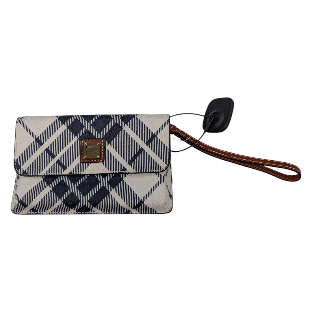 Wallet Designer By Dooney And Bourke In Blue & White, Size:Medium