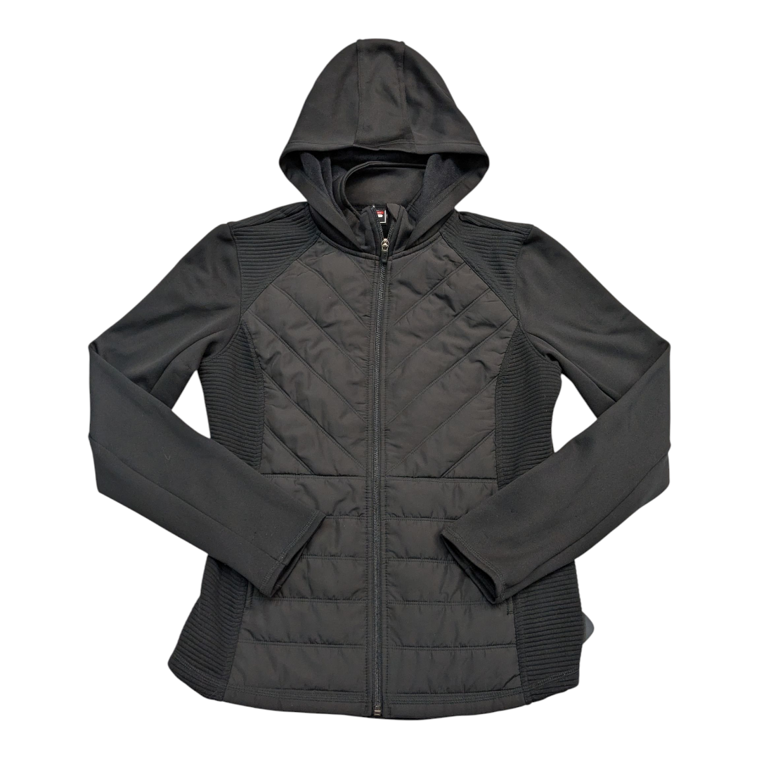 Athletic Jacket By Fila In Black, Size:L