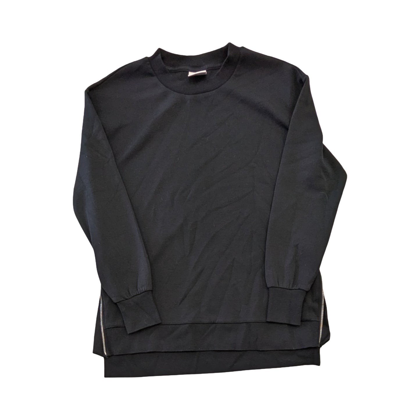 Athletic Top Ls Crewneck By Varley In Black, Size:S