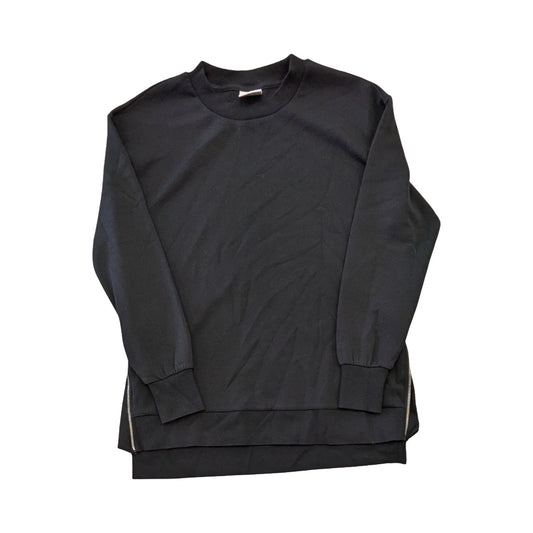 Athletic Top Ls Crewneck By Varley In Black, Size:S