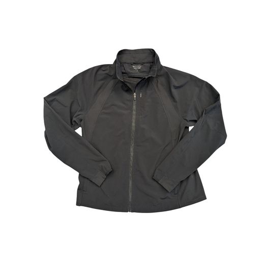 Athletic Jacket By Athleta In Black, Size:L