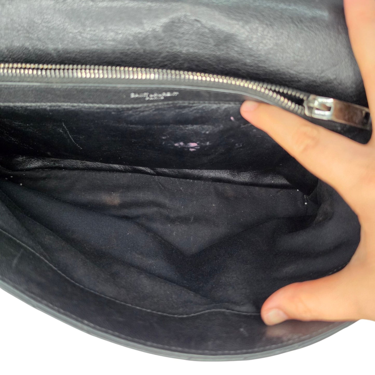 Handbag Luxury Designer By Yves Saint Laurent, Size: Medium