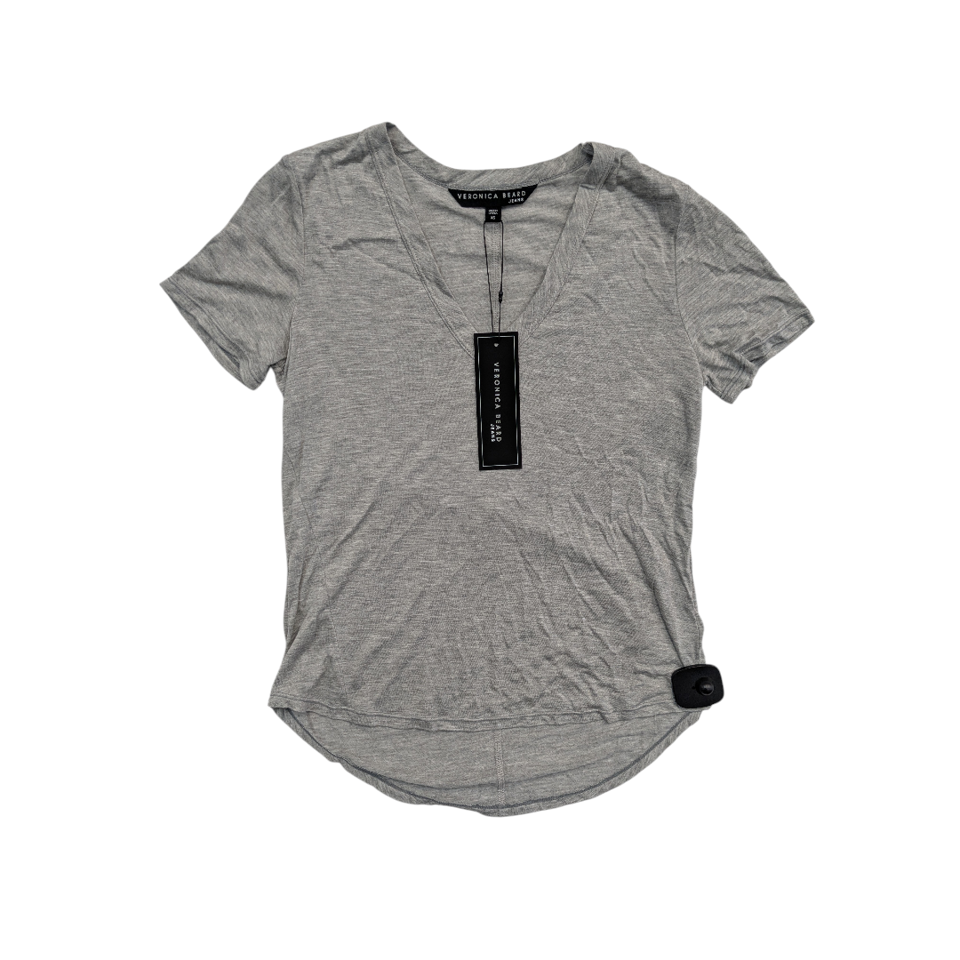 Top Ss Designer By Veronica Beard In Grey, Size:Xs