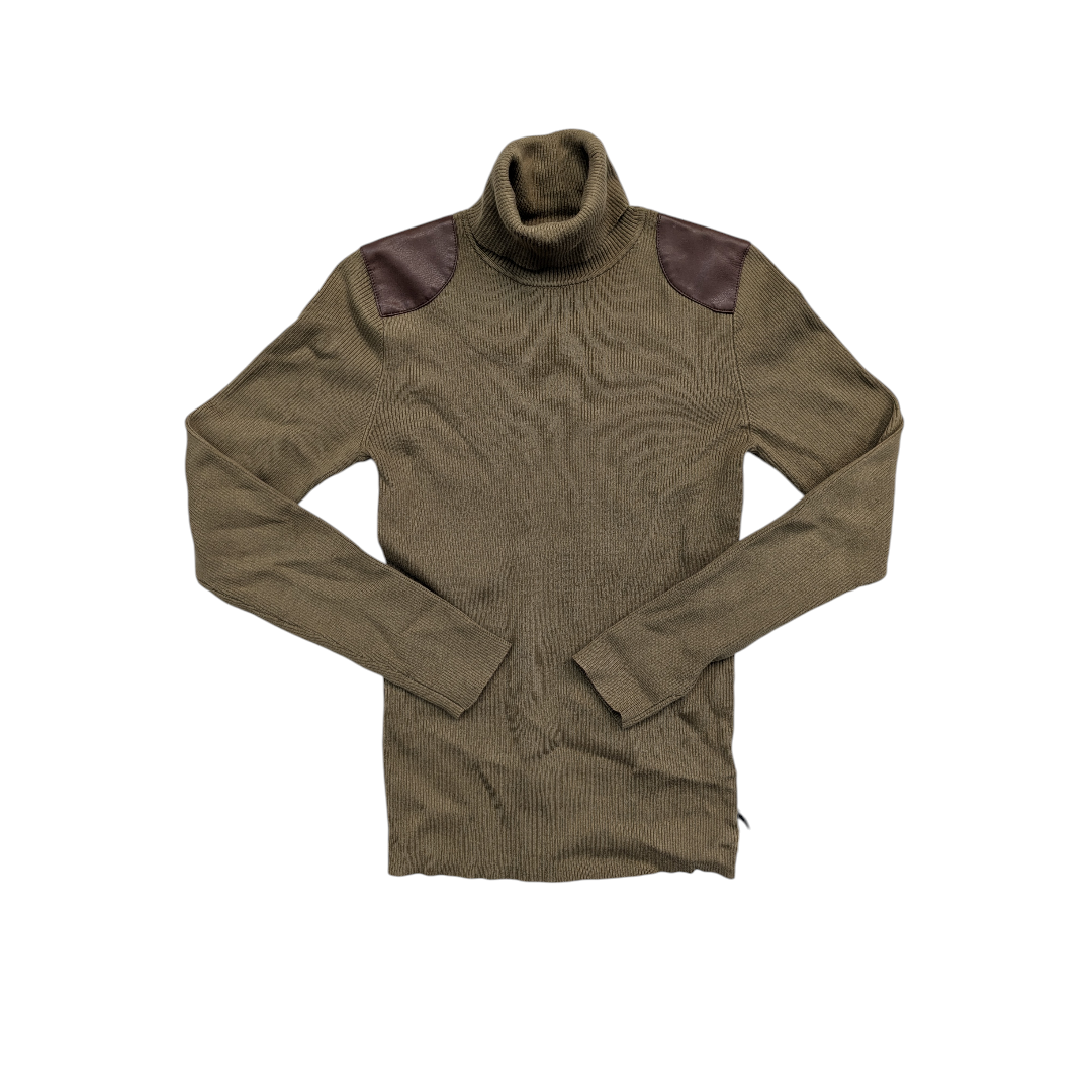 Top Ls By Lauren By Ralph Lauren In Green, Size:M