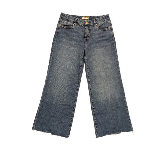 Jeans Wide Leg By Kut In Blue Denim, Size:8