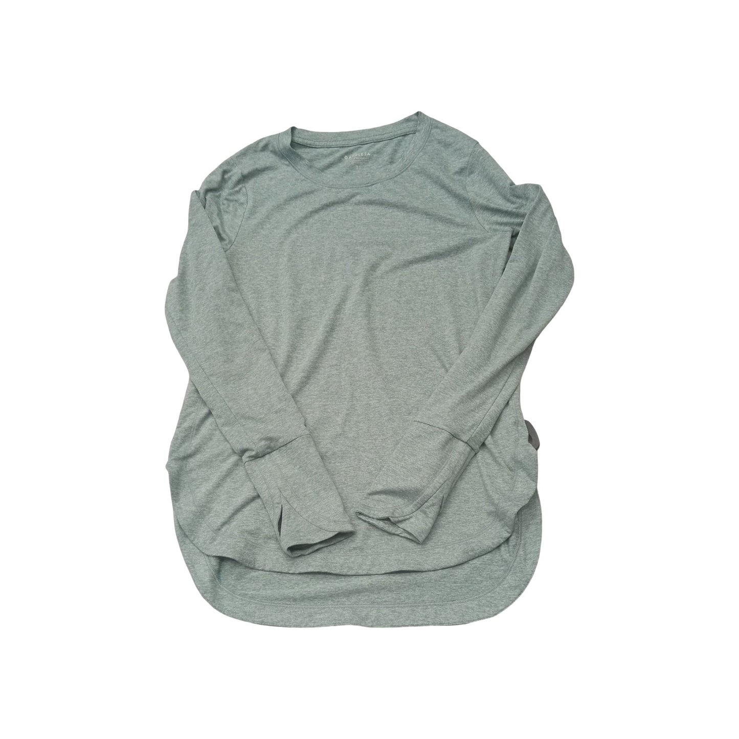 Athletic Top Ls Collar By Athleta In Blue, Size:S