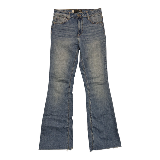 Jeans Flared By Kut In Blue Denim, Size:2