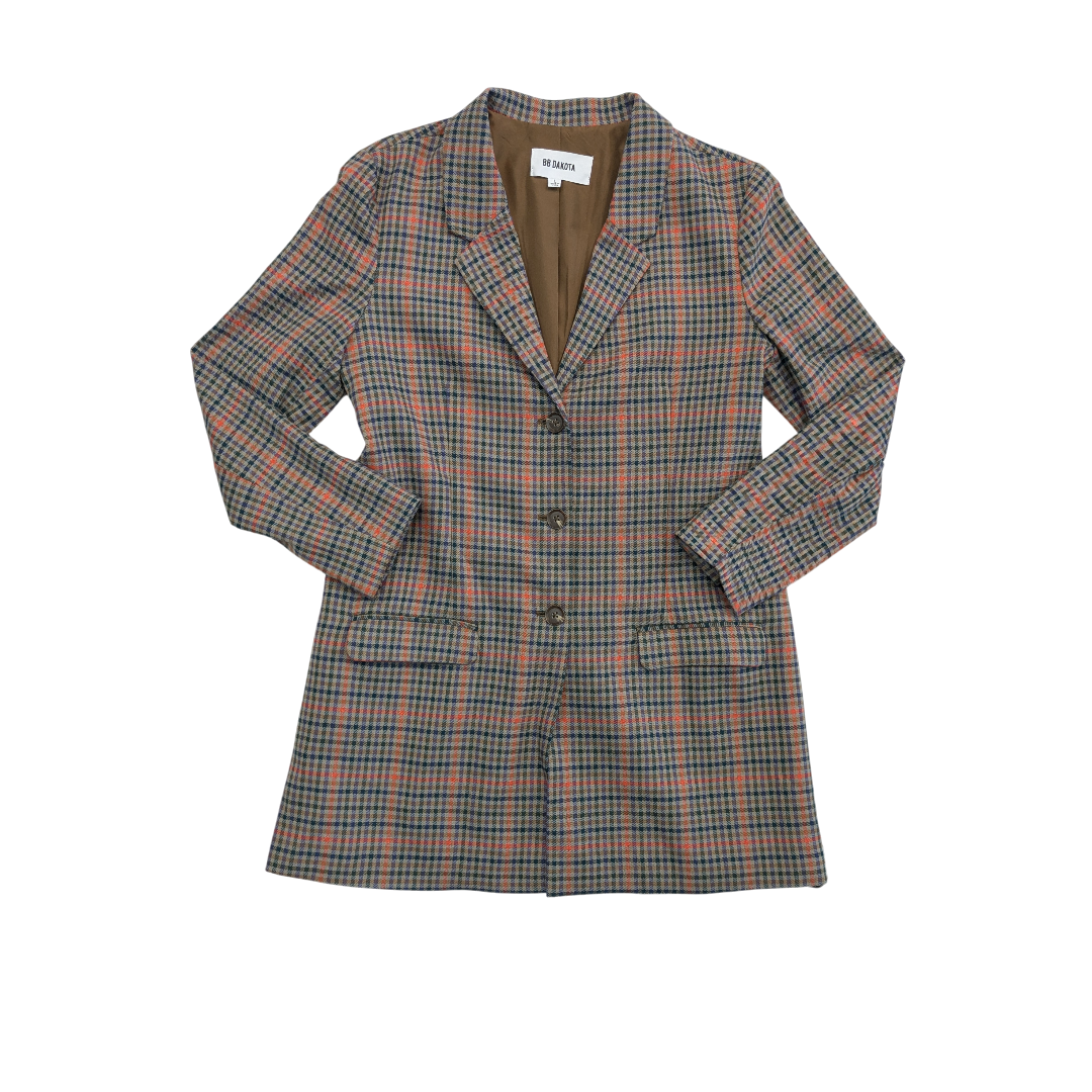 Blazer By Bb Dakota In Plaid Pattern, Size:L