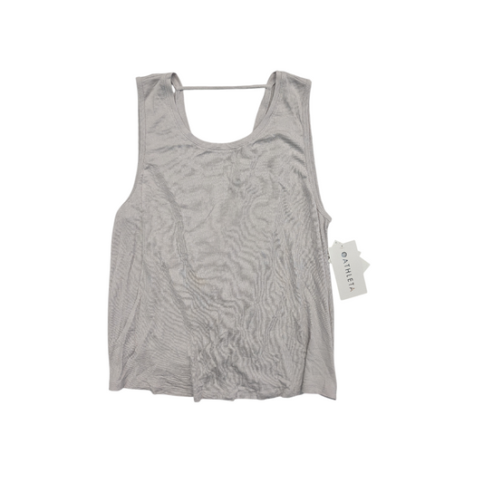 Athletic Tank Top By Athleta In Grey, Size:L