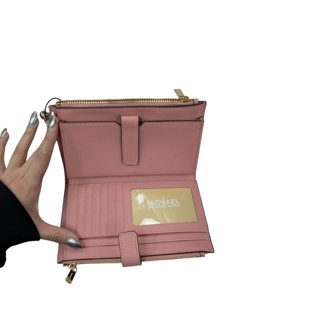 Wallet Designer By Michael Kors In Pink, Size:Medium