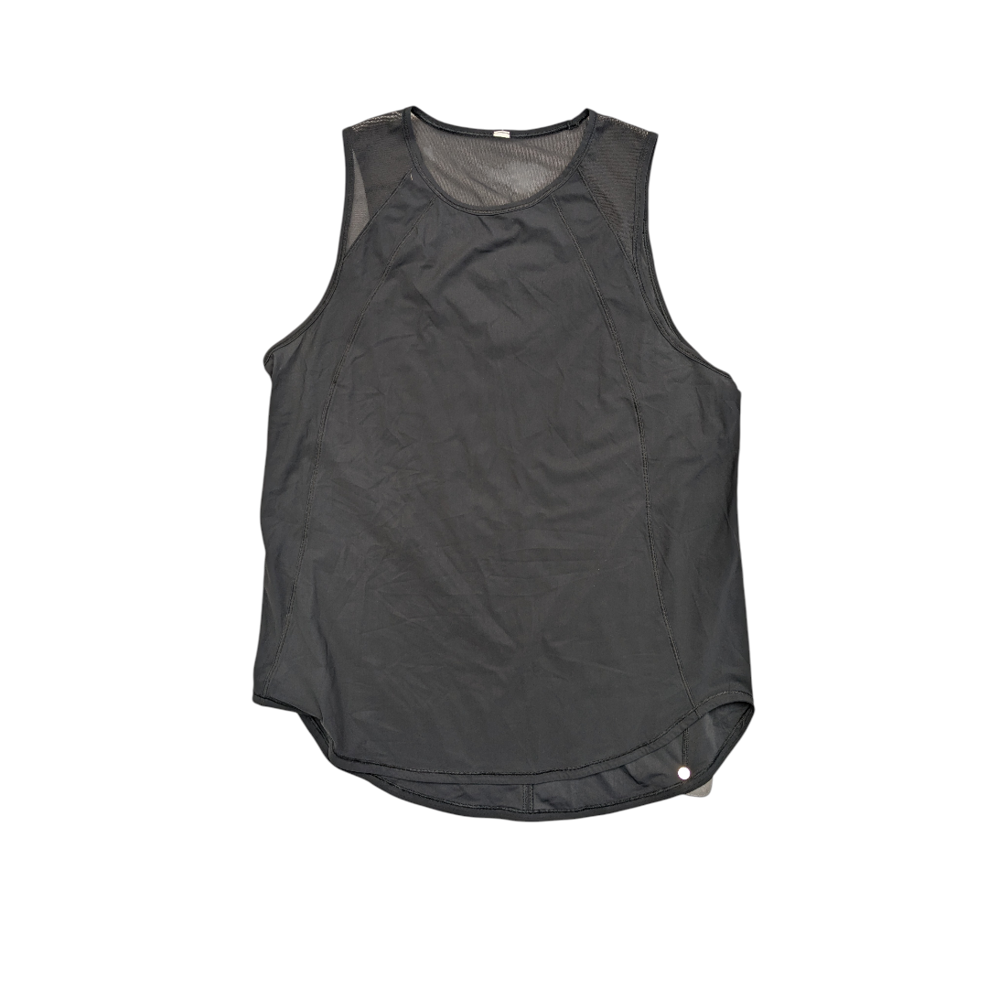 Athletic Tank Top By Lululemon In Black, Size:10