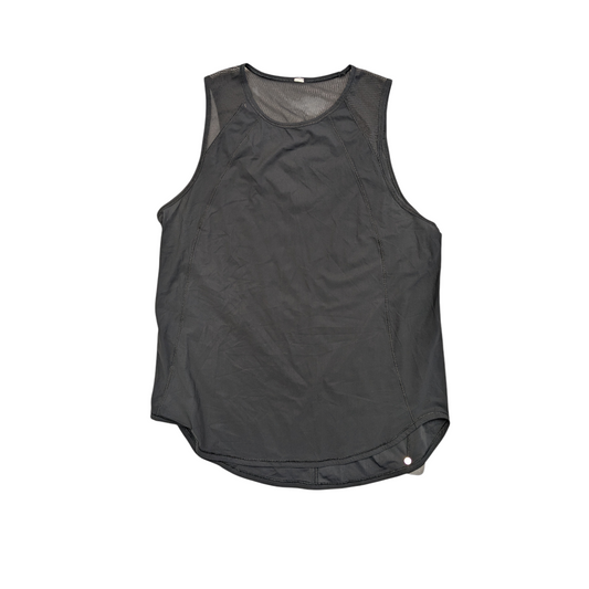 Athletic Tank Top By Lululemon In Black, Size:10