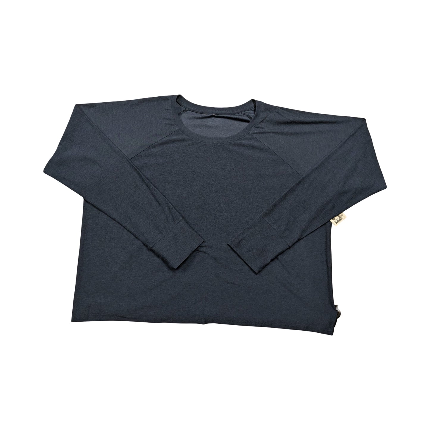 Athletic Top Ls Crewneck By Beyond Yoga In Navy, Size:L