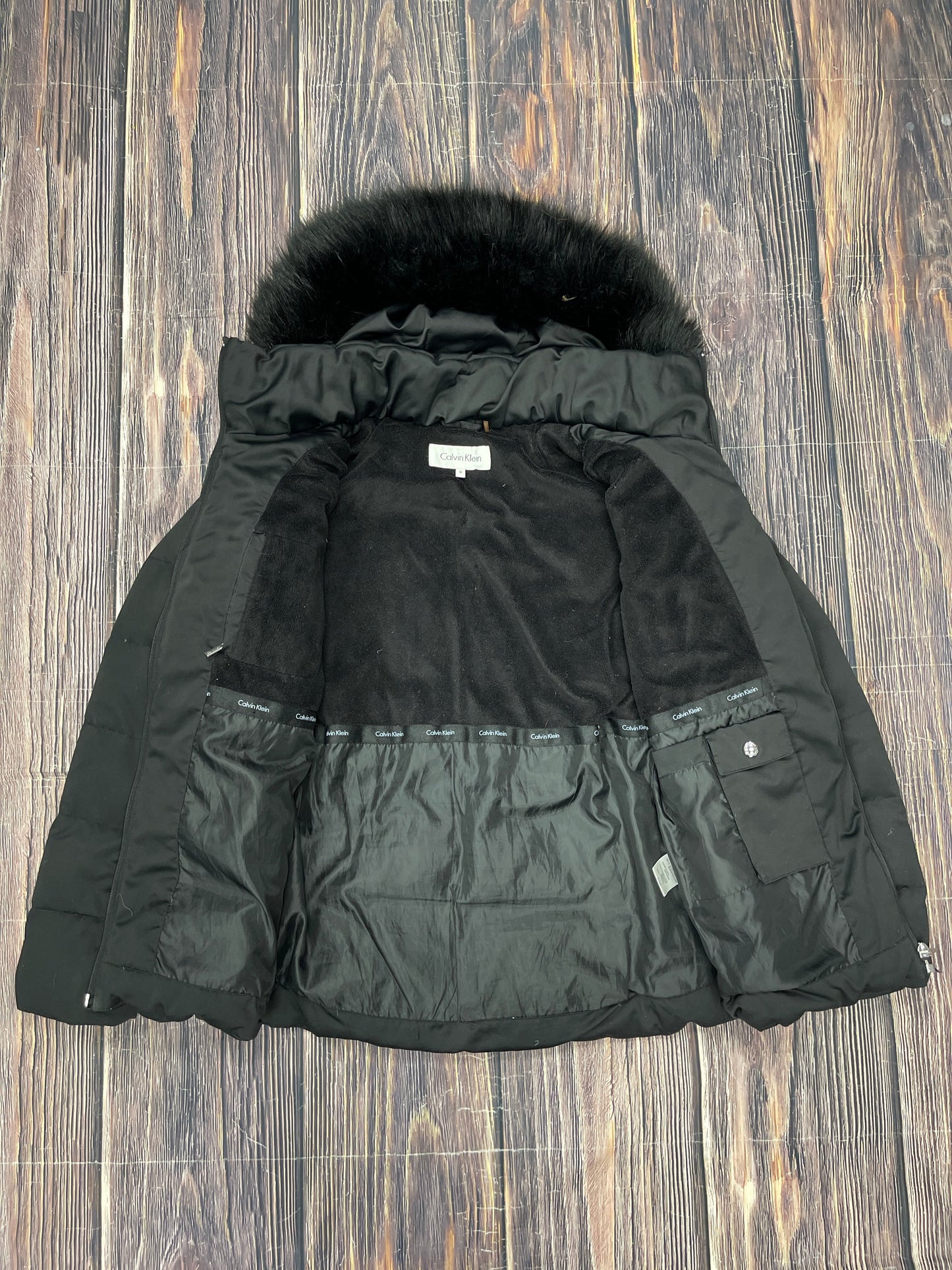 Coat Puffer & Quilted By Calvin Klein  Size: M