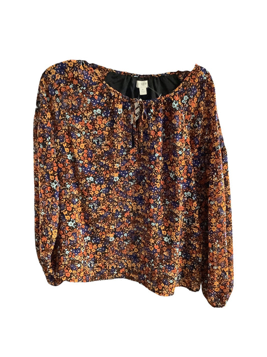 Top Long Sleeve By J Crew O  Size: S