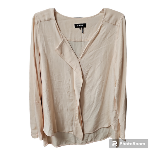 Top Long Sleeve By Dkny  Size: M