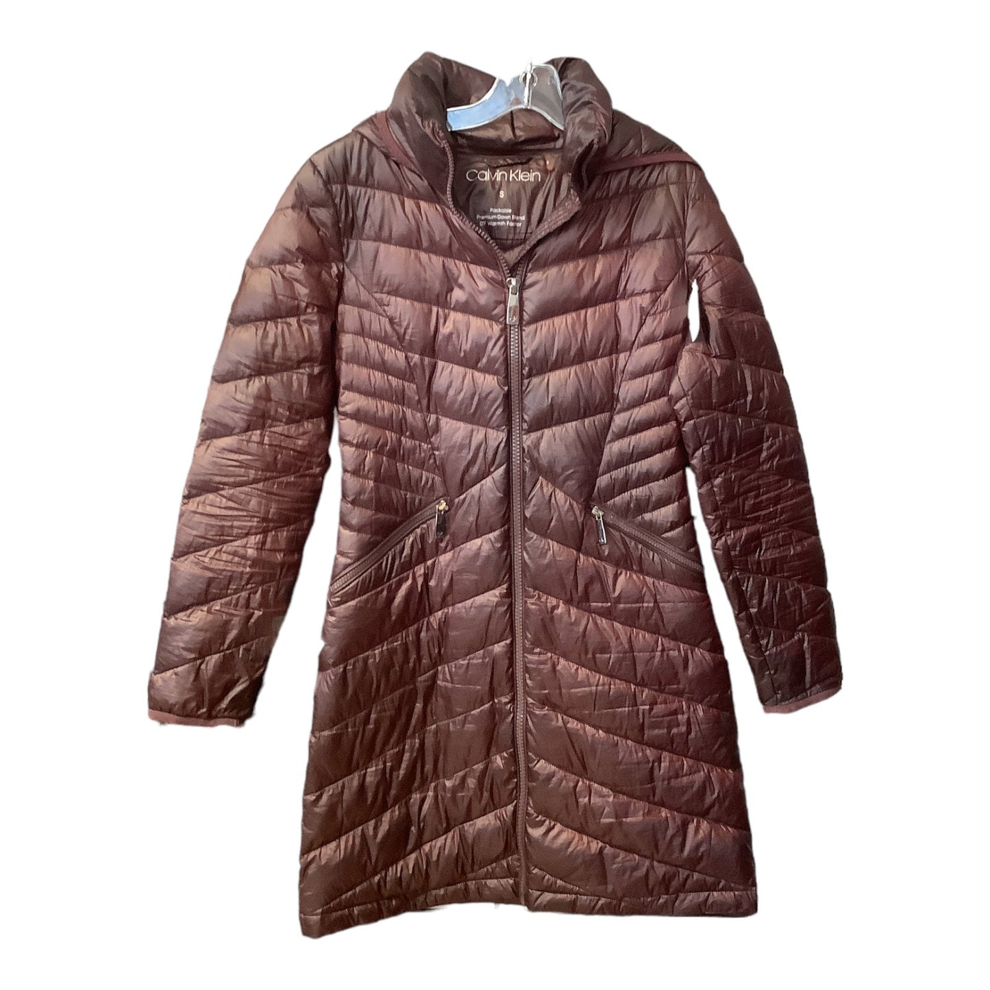 Coat Puffer & Quilted By Calvin Klein  Size: S