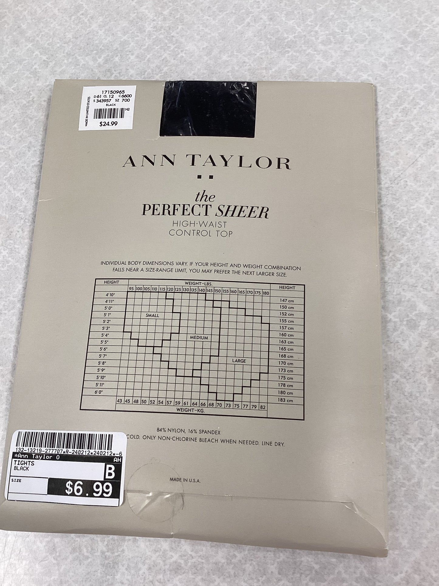 Tights By Ann Taylor O