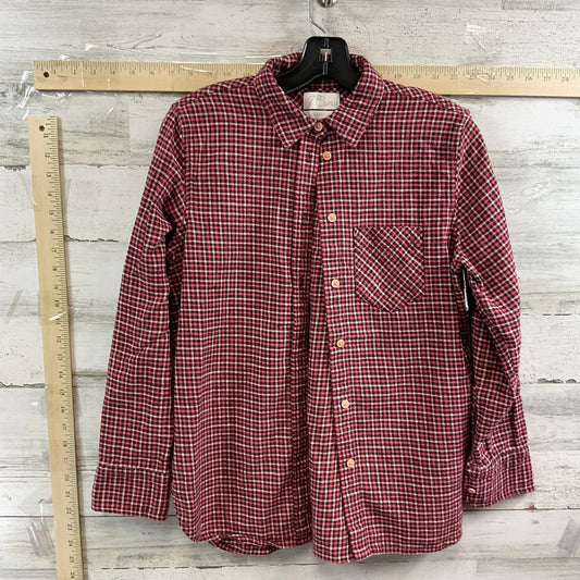 Blouse Long Sleeve By J Crew  Size: Xs