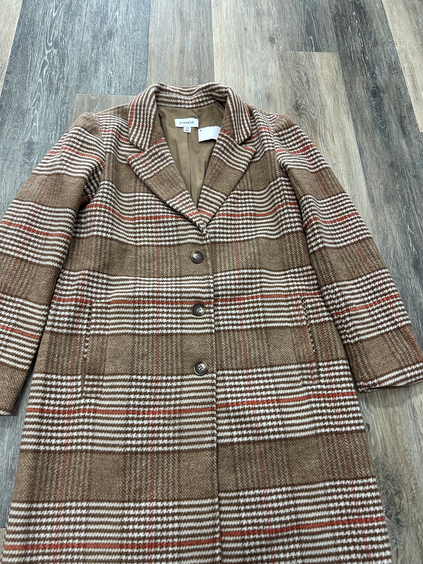Coat Peacoat By Evereve  Size: Xs
