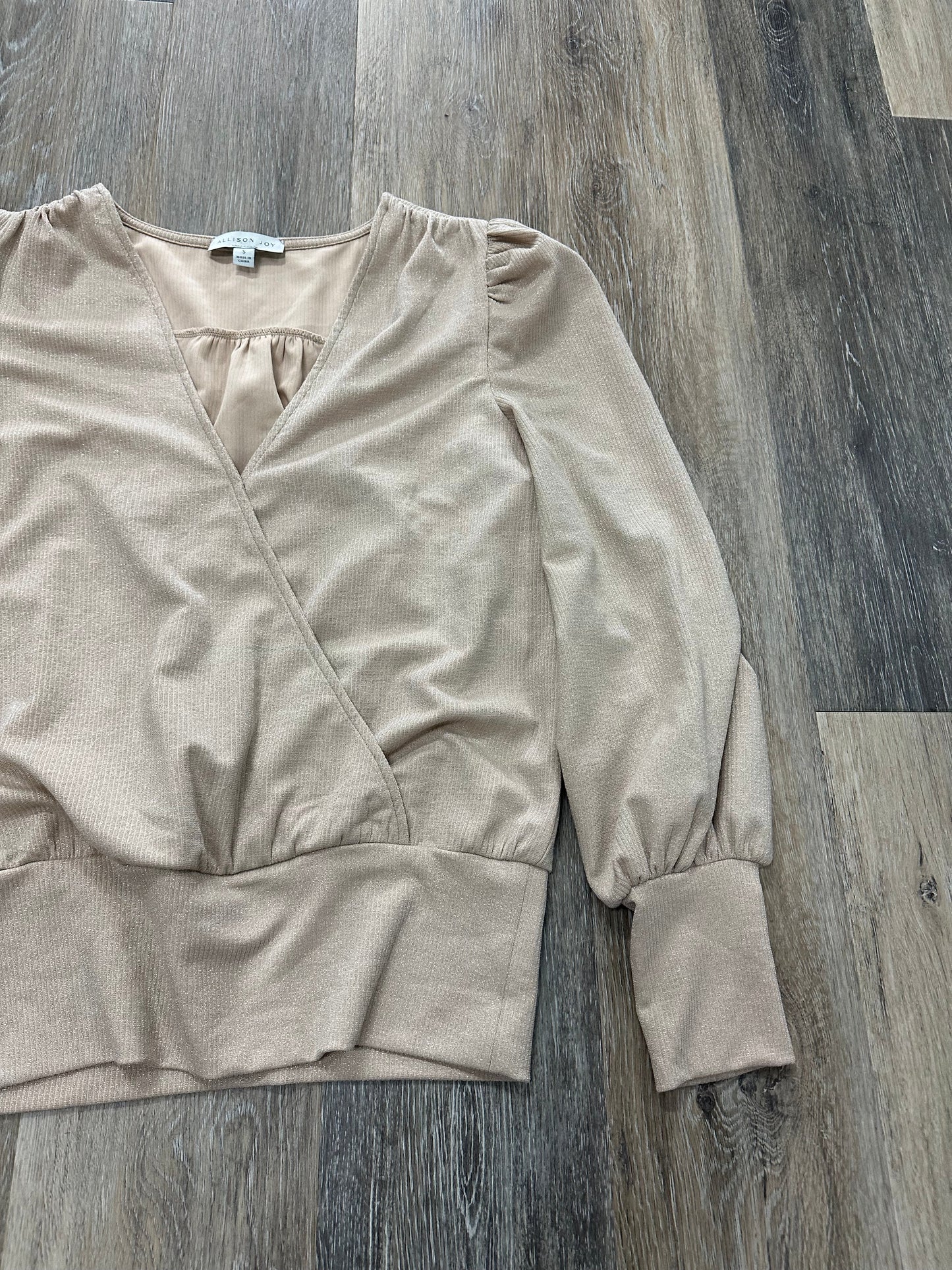 Blouse Long Sleeve By Allison Joy  Size: S