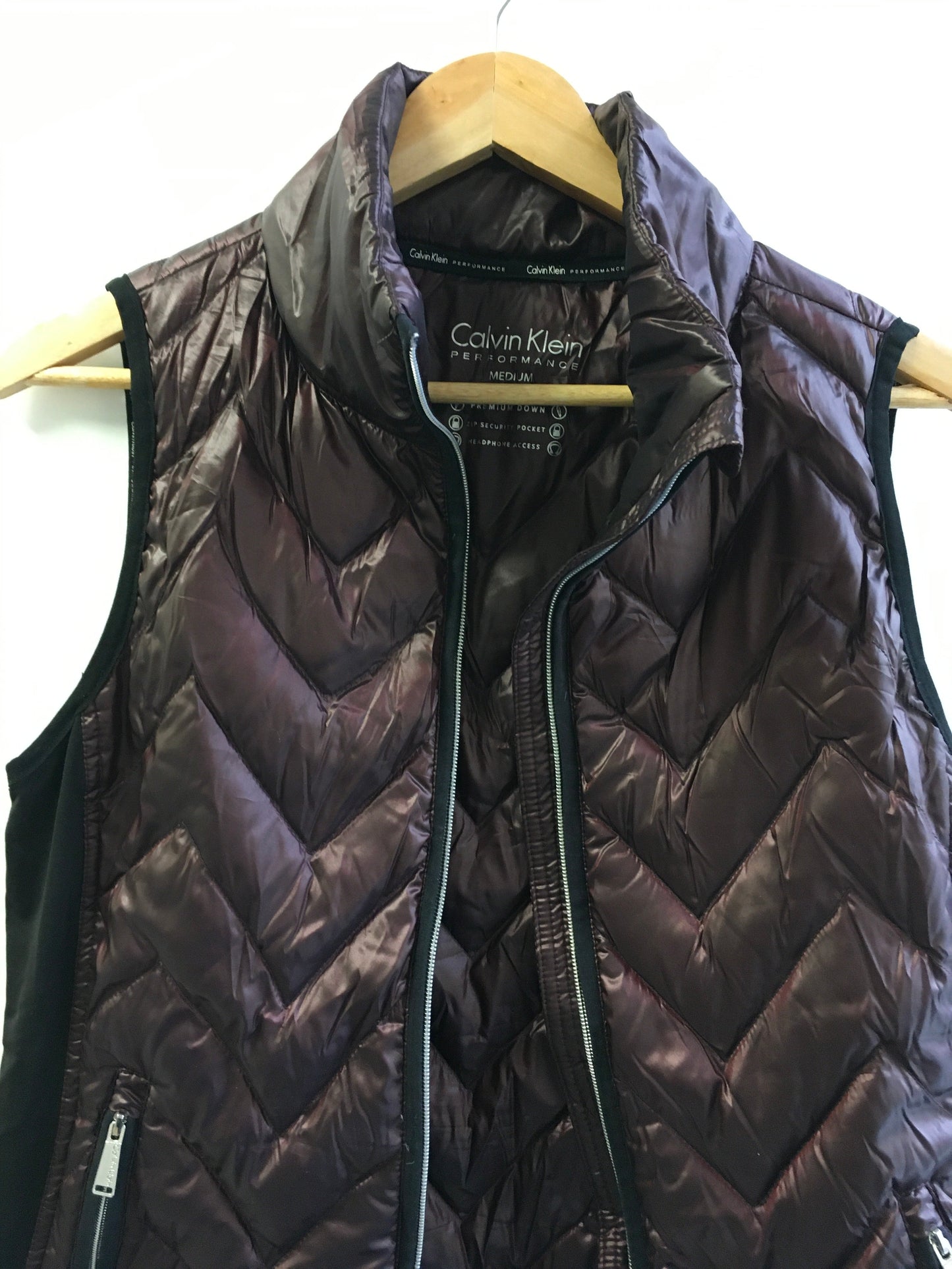 Vest Puffer & Quilted By Calvin Klein  Size: M