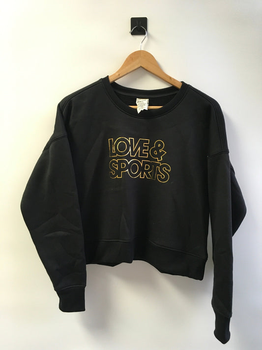 Sweatshirt Crewneck By LOVE & SPORTS  Size: S