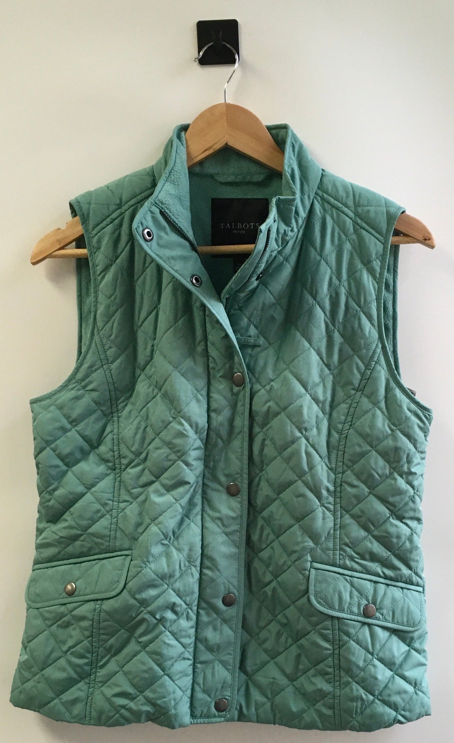 Vest Puffer & Quilted By Talbots  Size: Petite  Medium