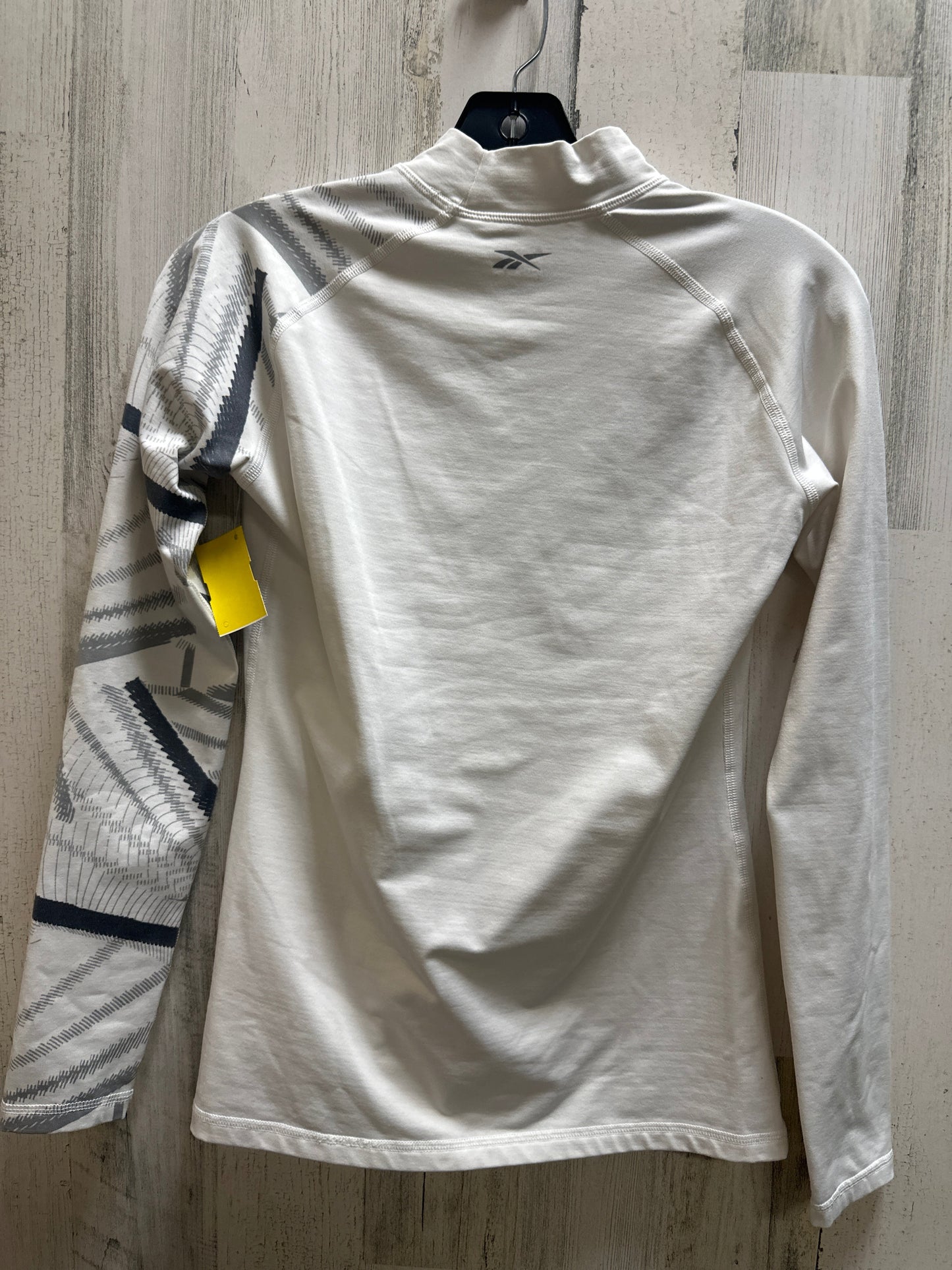 Athletic Top Long Sleeve Collar By Reebok  Size: S
