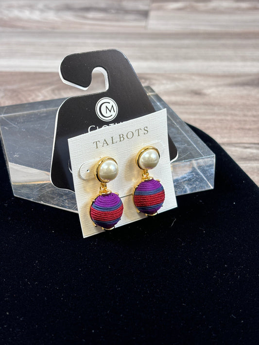 Earrings Dangle/drop By Talbots O